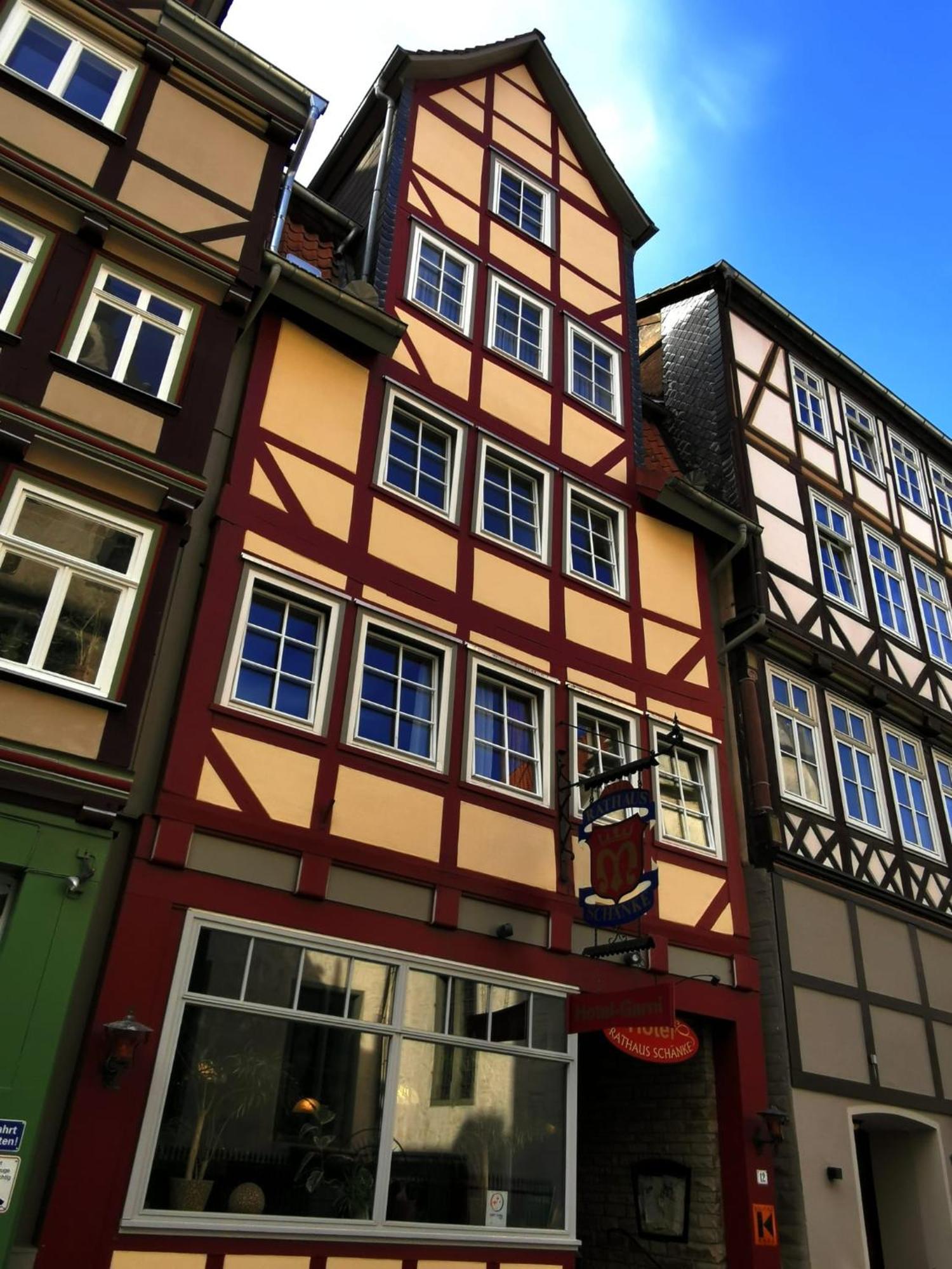 Alte Rathausschaenke - Hotel Garni ハノーファーシュ・ミュンデン エクステリア 写真